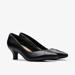 Noahh Rose Black Leather by Clarks