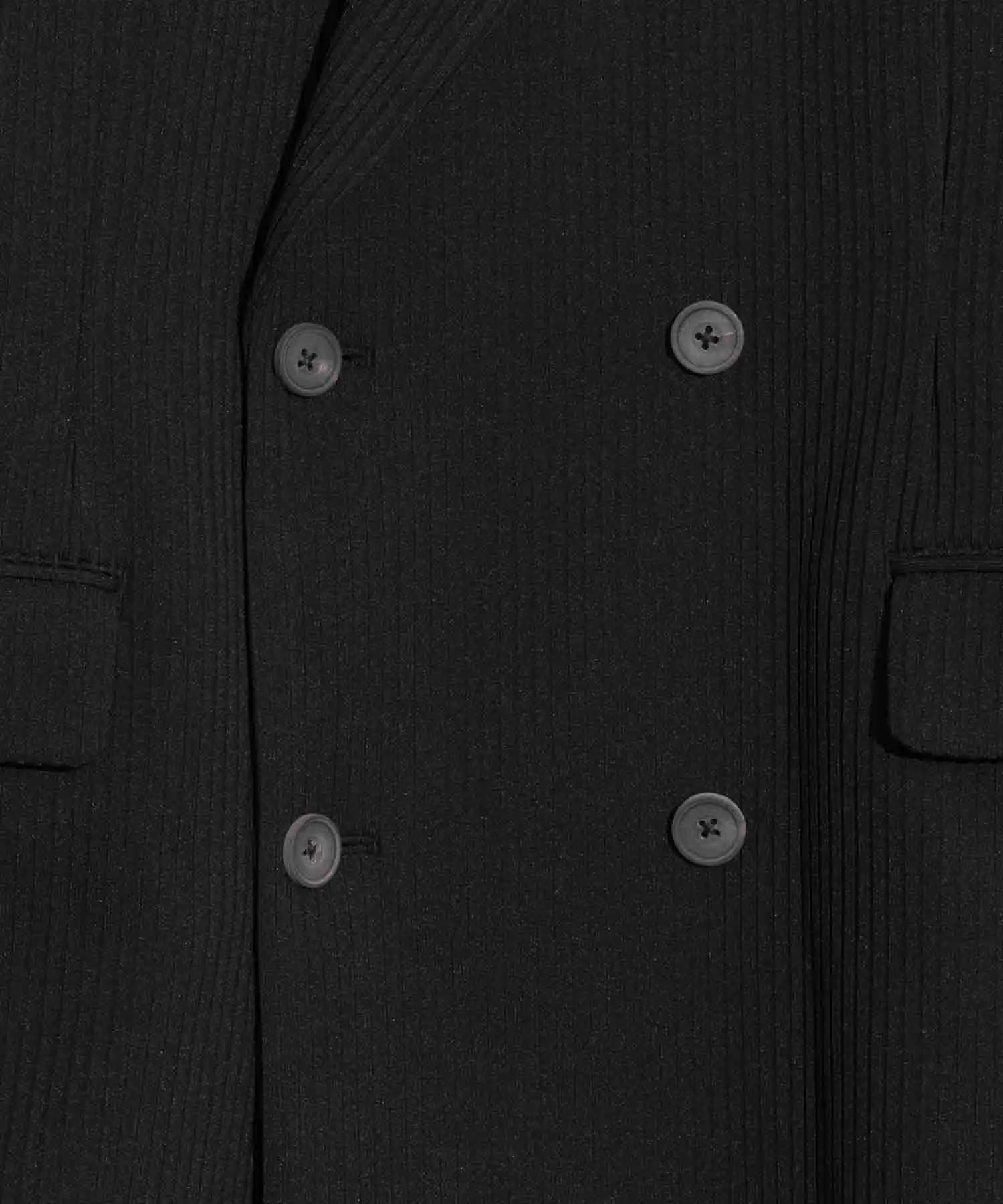 Omega Rib Prime-Over Double Tailored Jacket