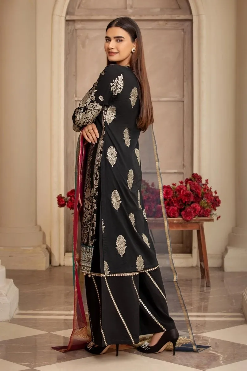 Parishey Embroidered 3 Piece Pakistani Suit PAR10