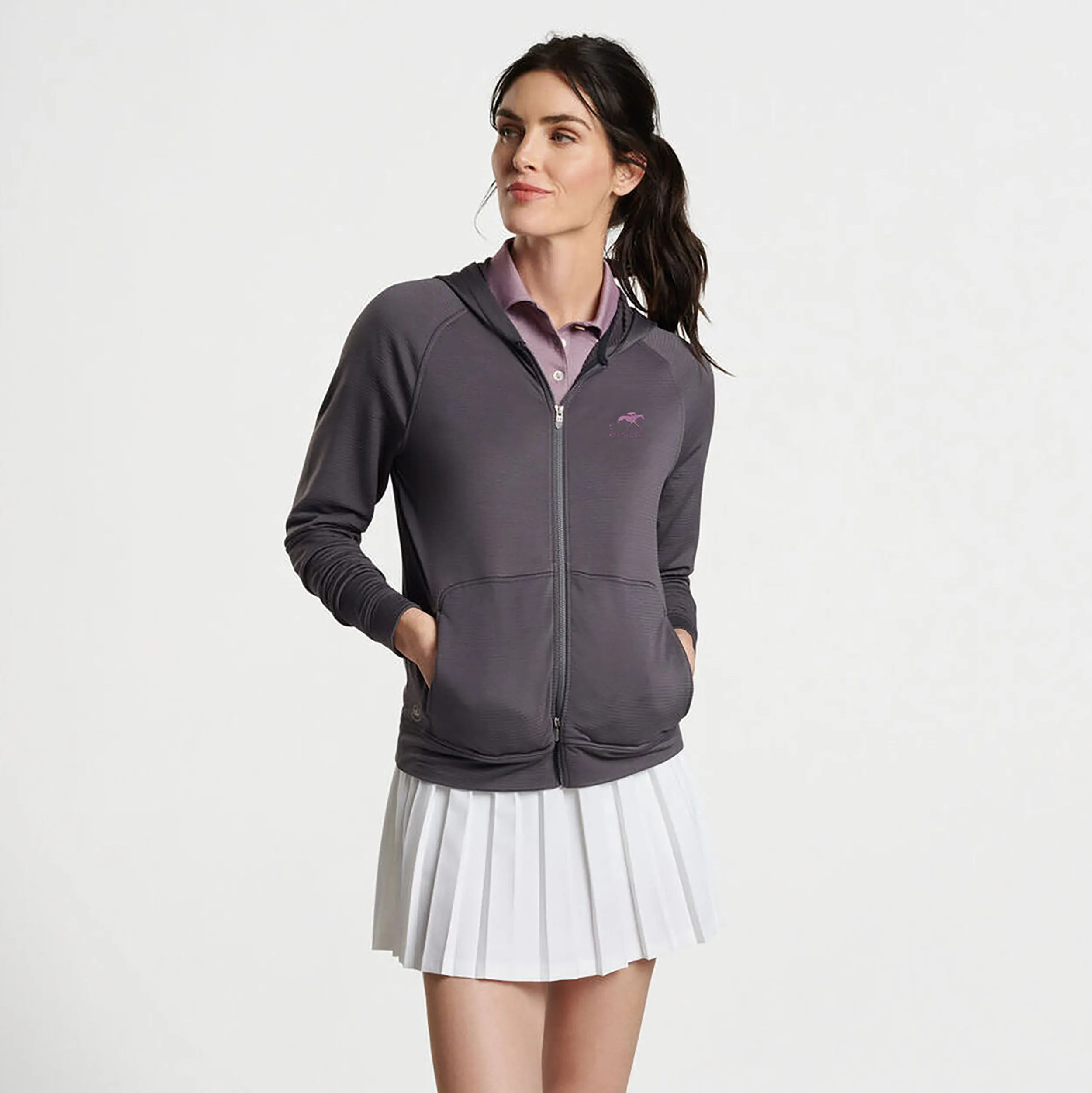 Peter Millar Keeneland Women's Beaumont Full Zip Hoodie