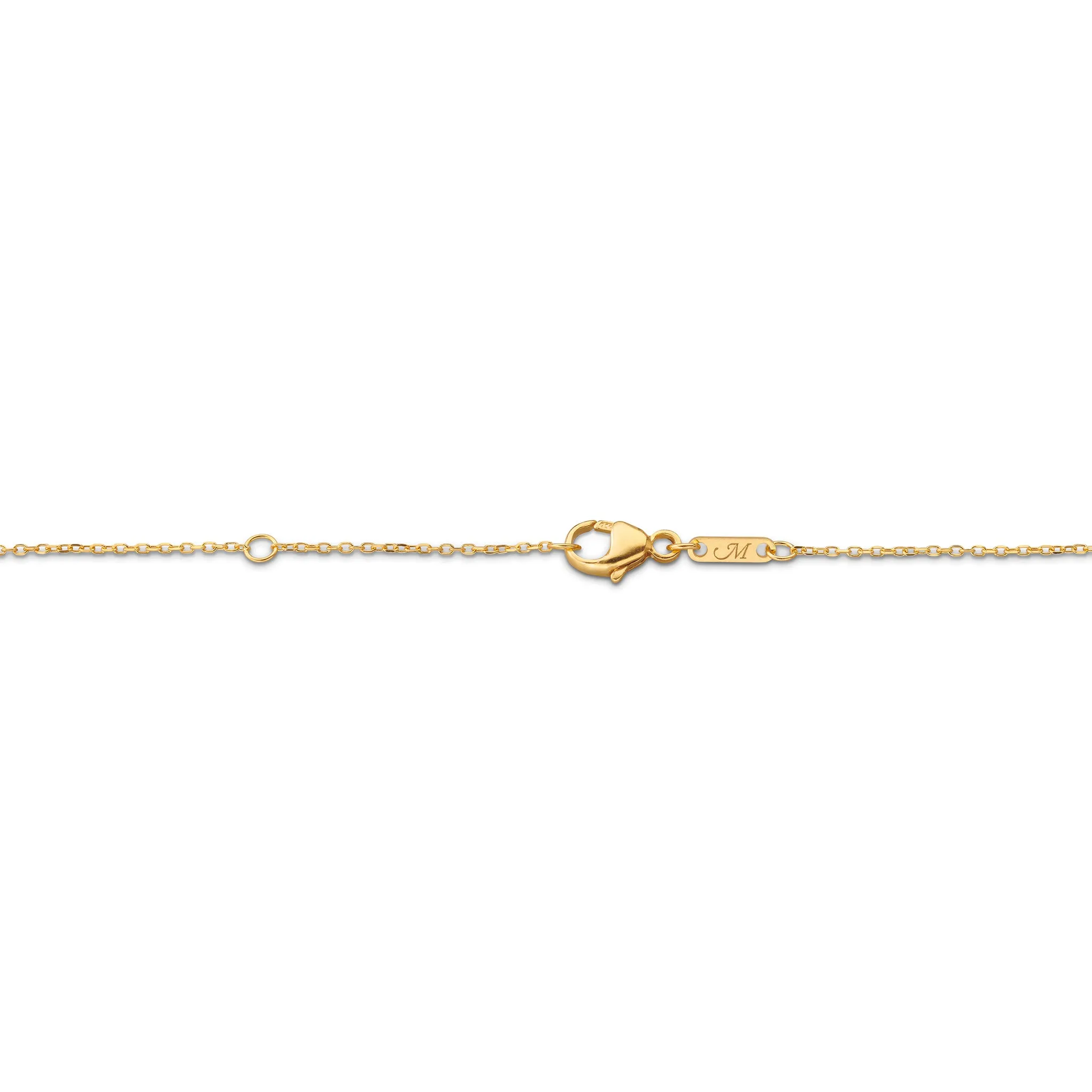 Petite "Anna" Gold Locket Necklace