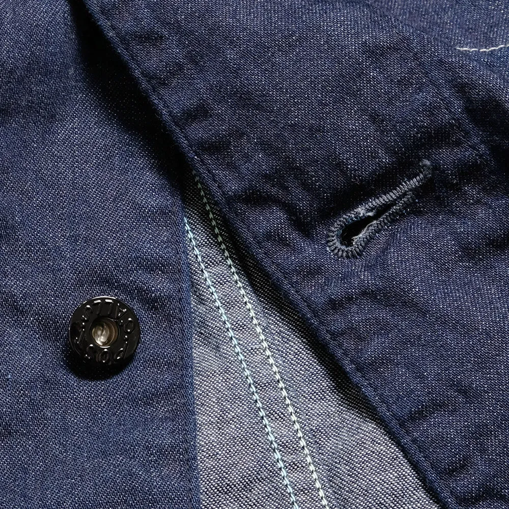 POST O'ALLS - POST44 - 8oz. denim indigo - 3123-8DI