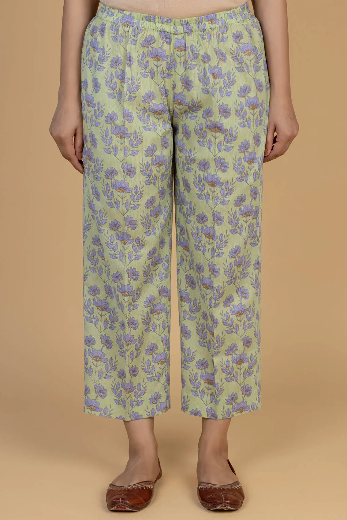 Printed Poppy Trousers