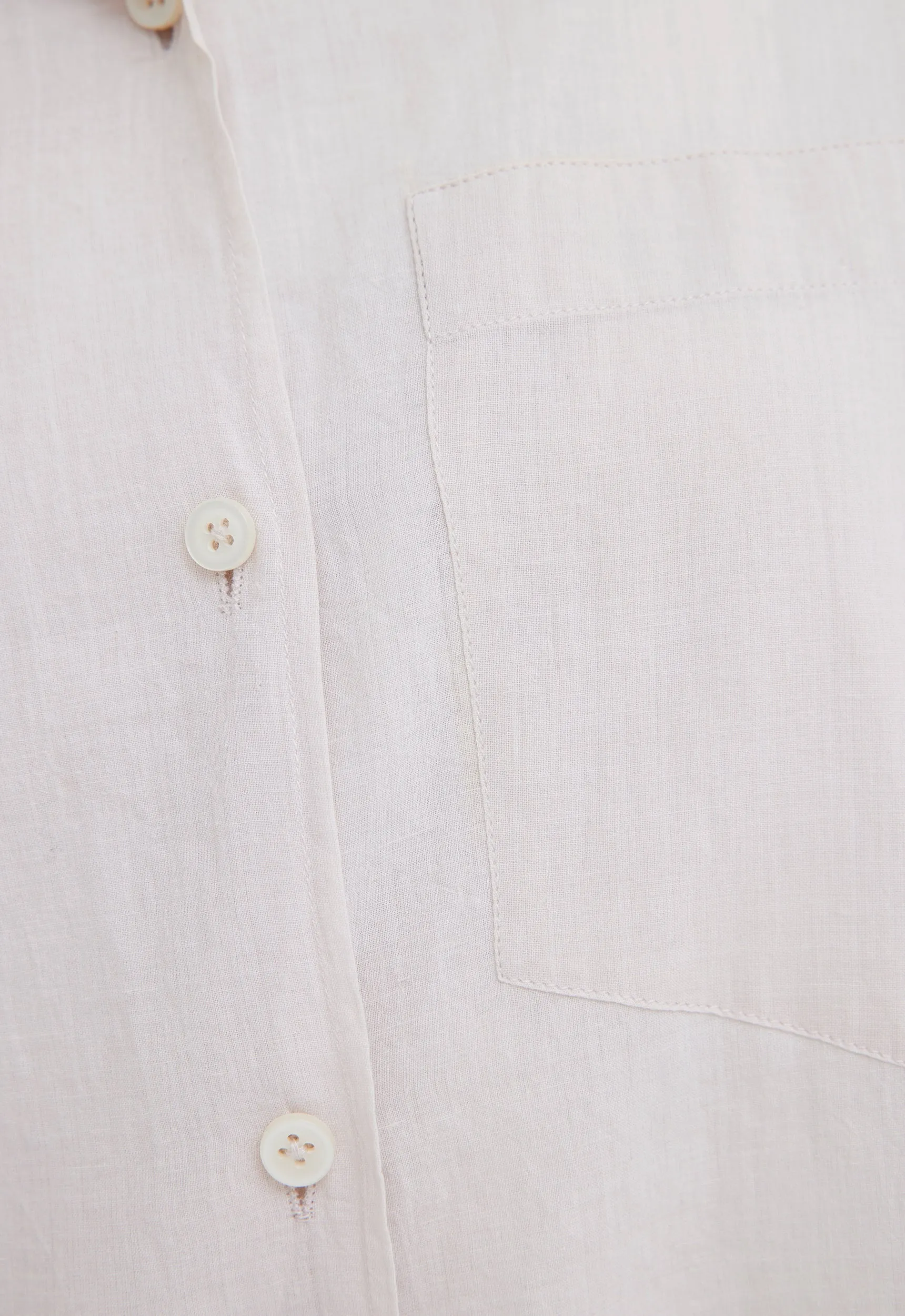 Pyjama Cotton Shirt - Cirrus Pink