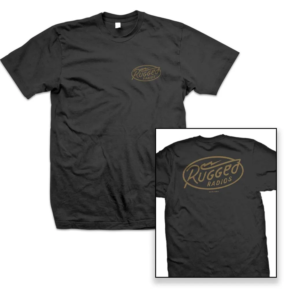 Rugged Radios BOLT T-Shirt - Black