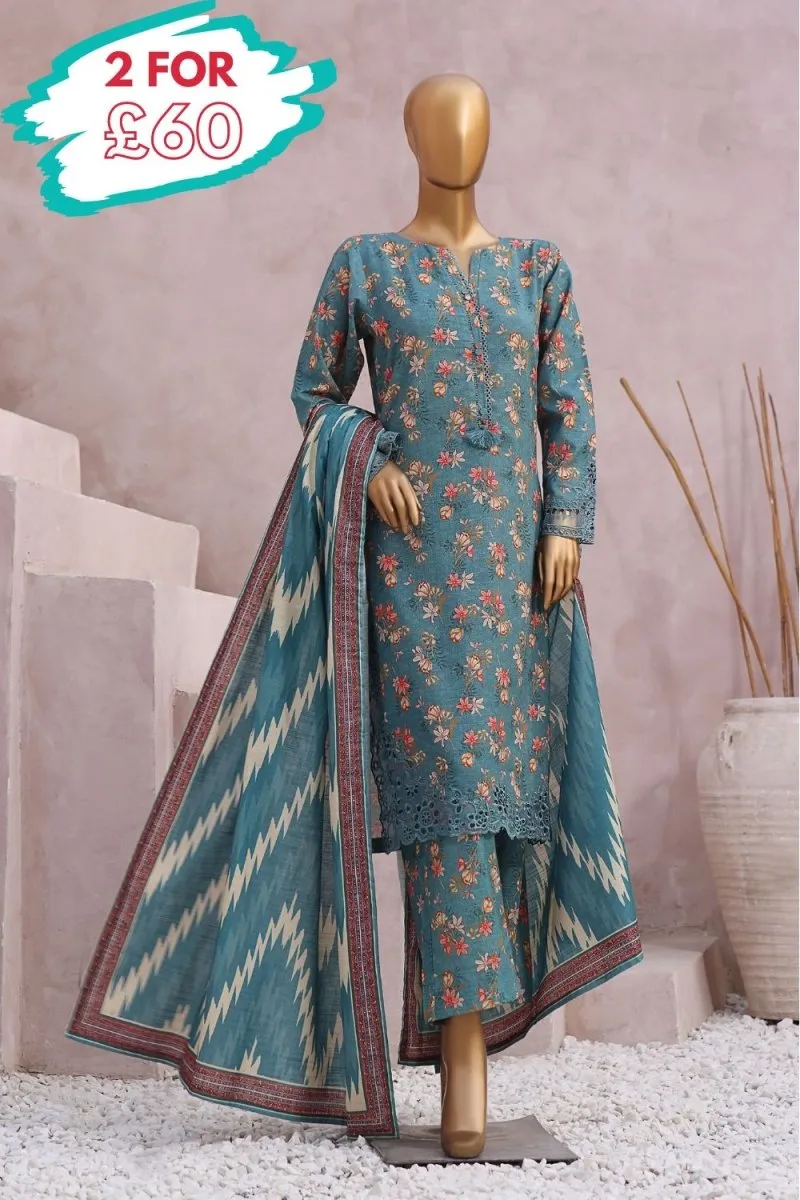 Sada Bahar Khaddar 3 Piece Co-ord Suit SBA67