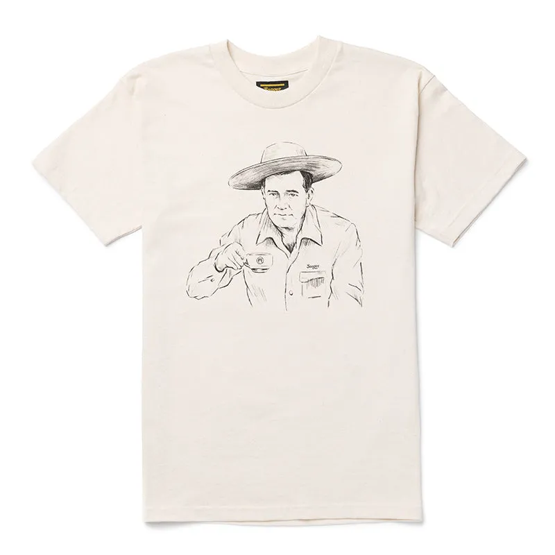 Matuse x Seager Author Tee - Natural Color