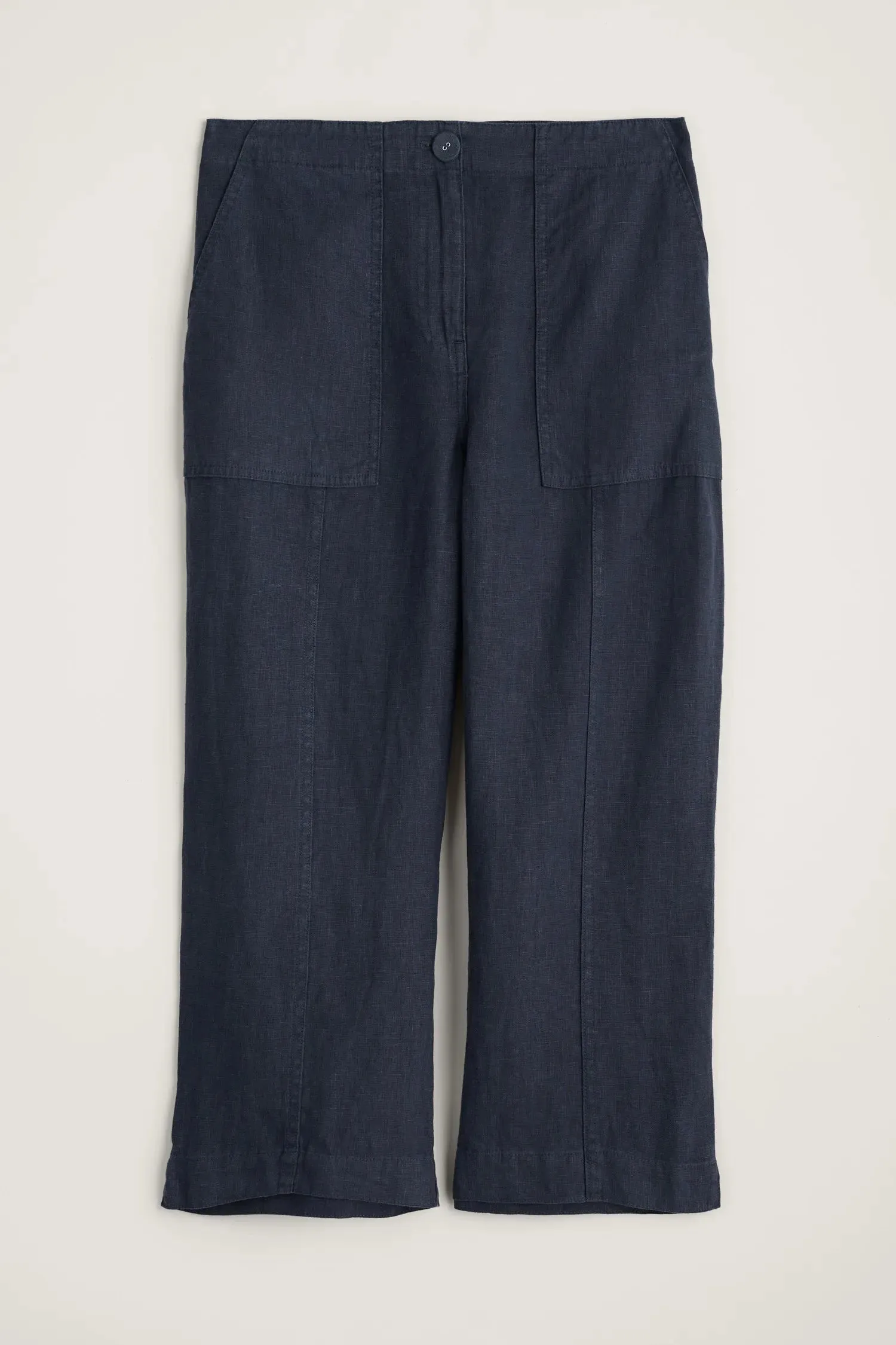 Seasalt Poleacre Cropped Linen Trousers