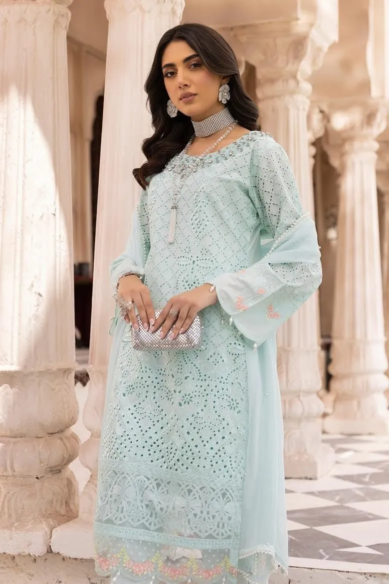 Simrans Festive Lawn Chikankari Suit SIM159