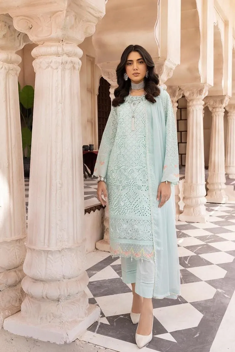 Simrans Festive Lawn Chikankari Suit SIM159