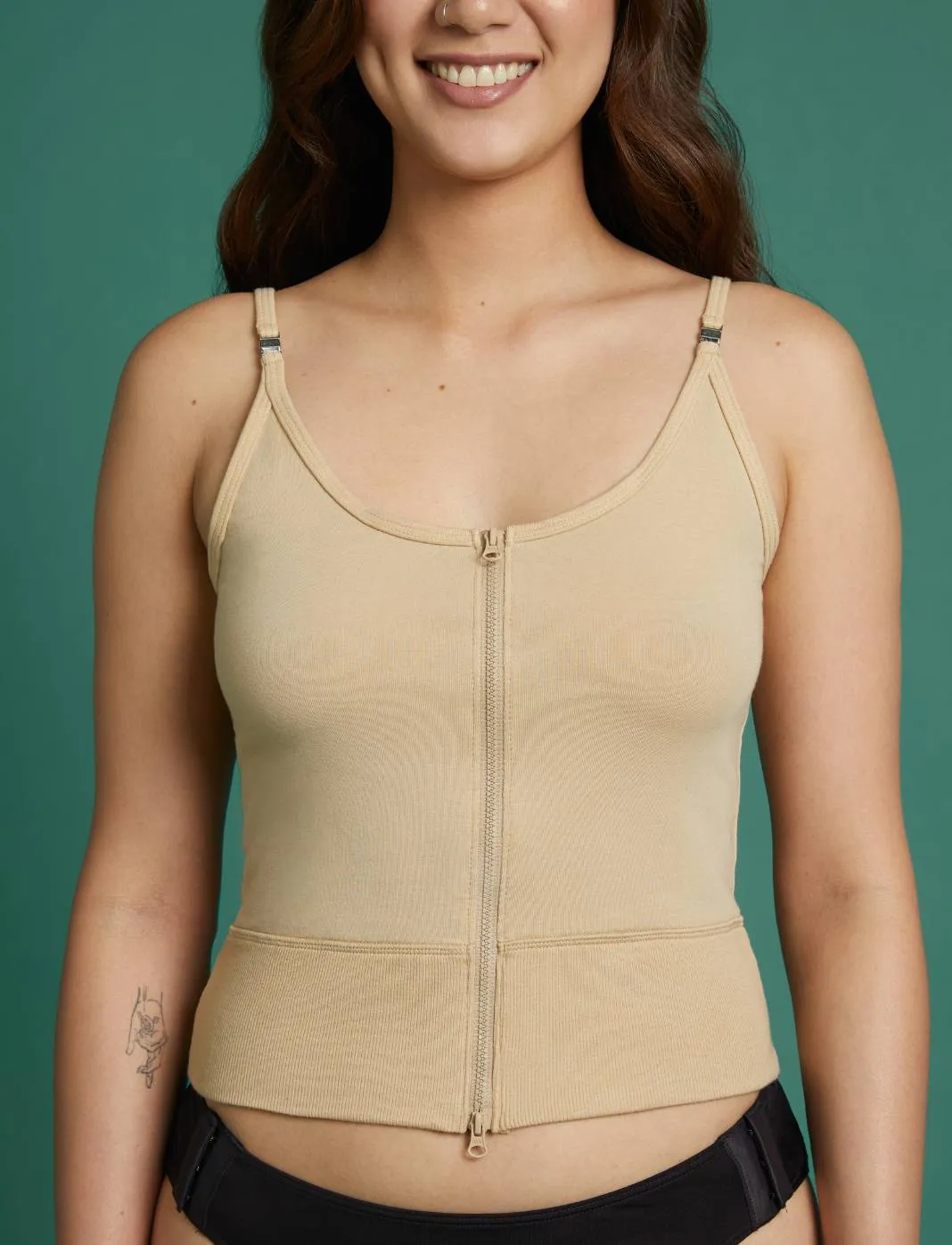 Slick Chicks Adaptive Front Zip Cami