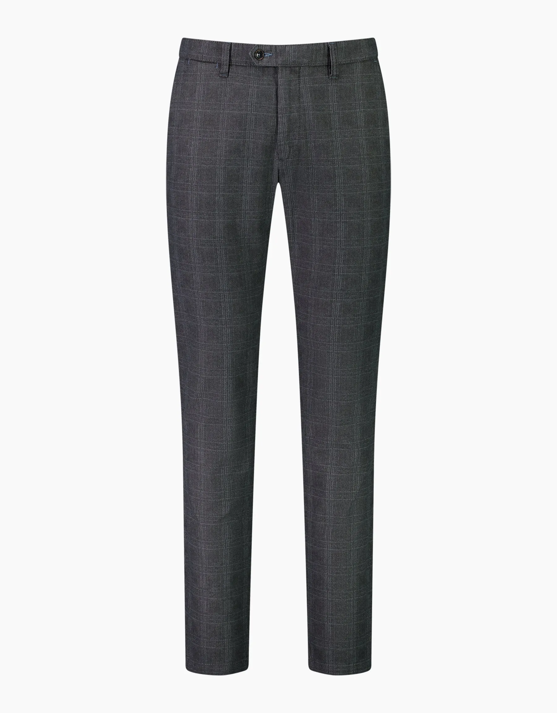 Soho Charcoal Check Chinos