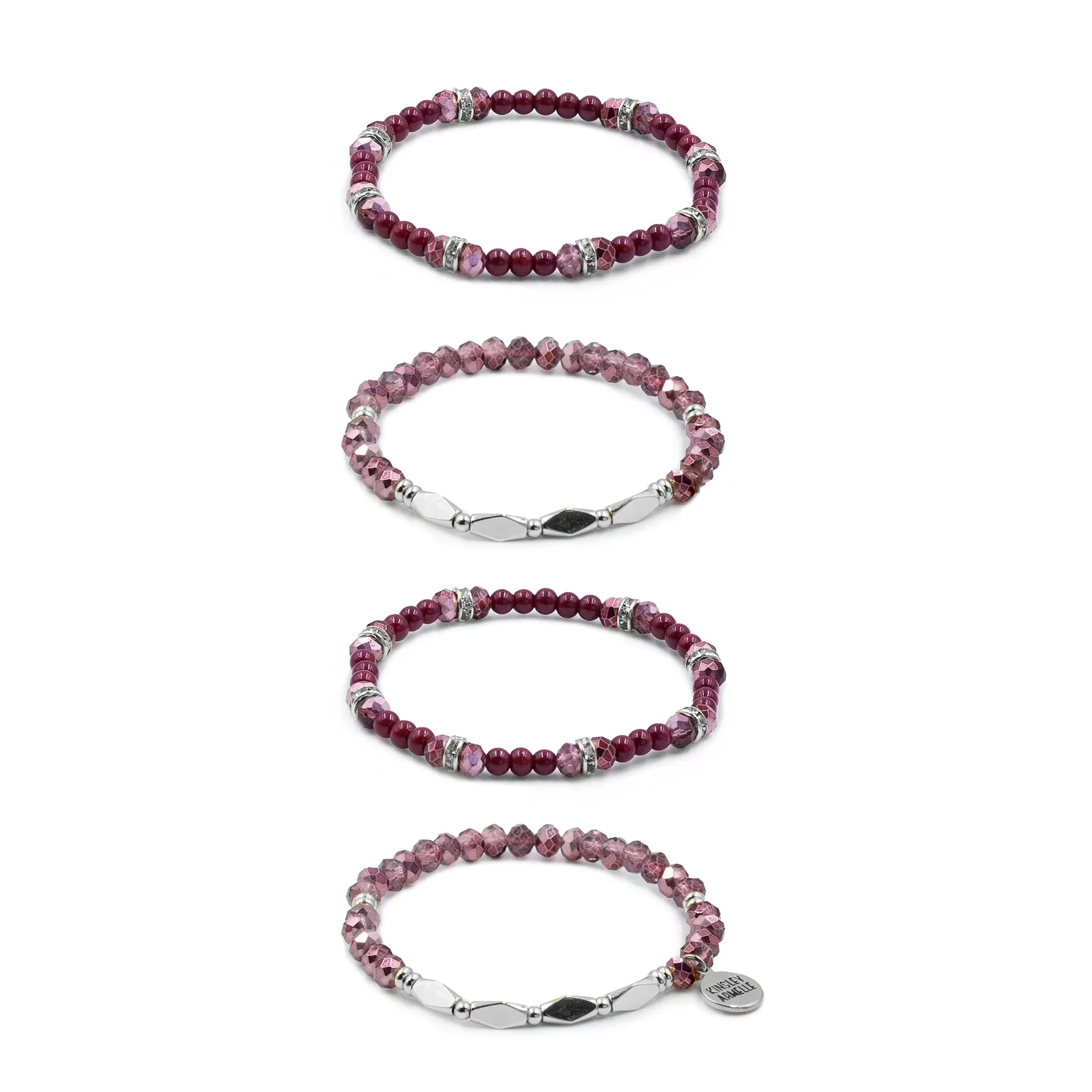 Stacked Bracelet Collection - Silver