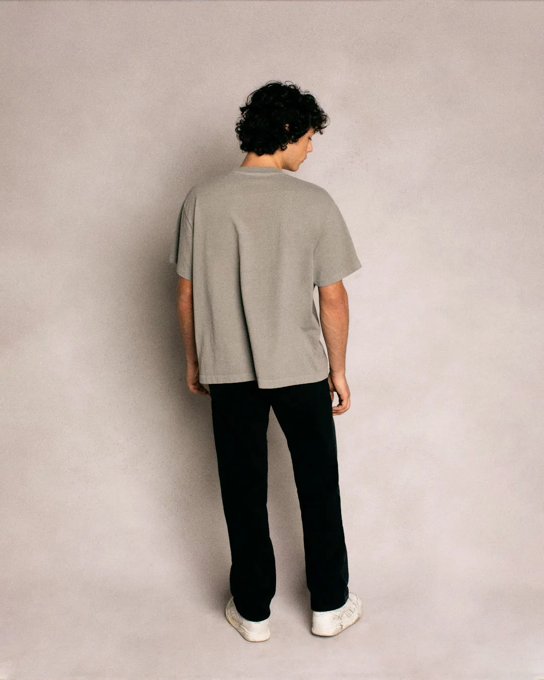 Stardust Boxy Pocket Tee (Smoke)