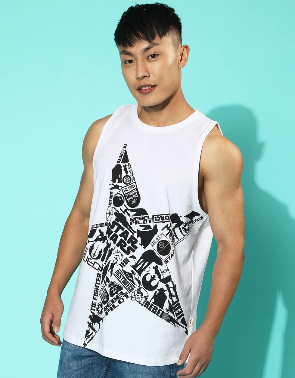 Starwars Graphic Printed Vest - Original Starwars Tee