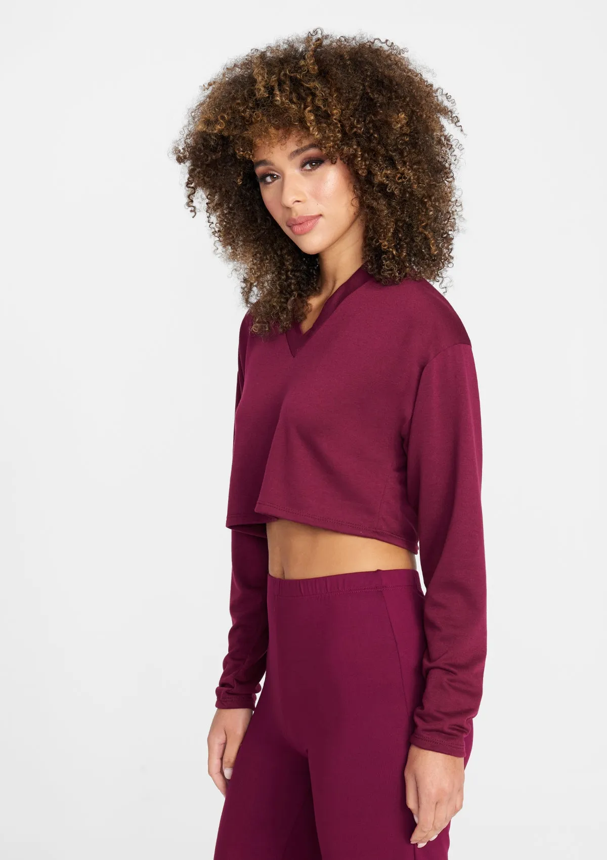 Tall Cropped Sleepwear Top