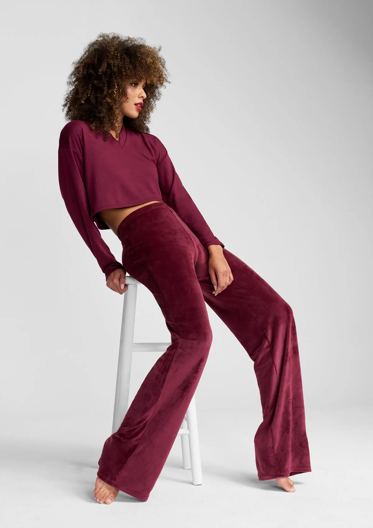 Tall Cropped Sleepwear Top