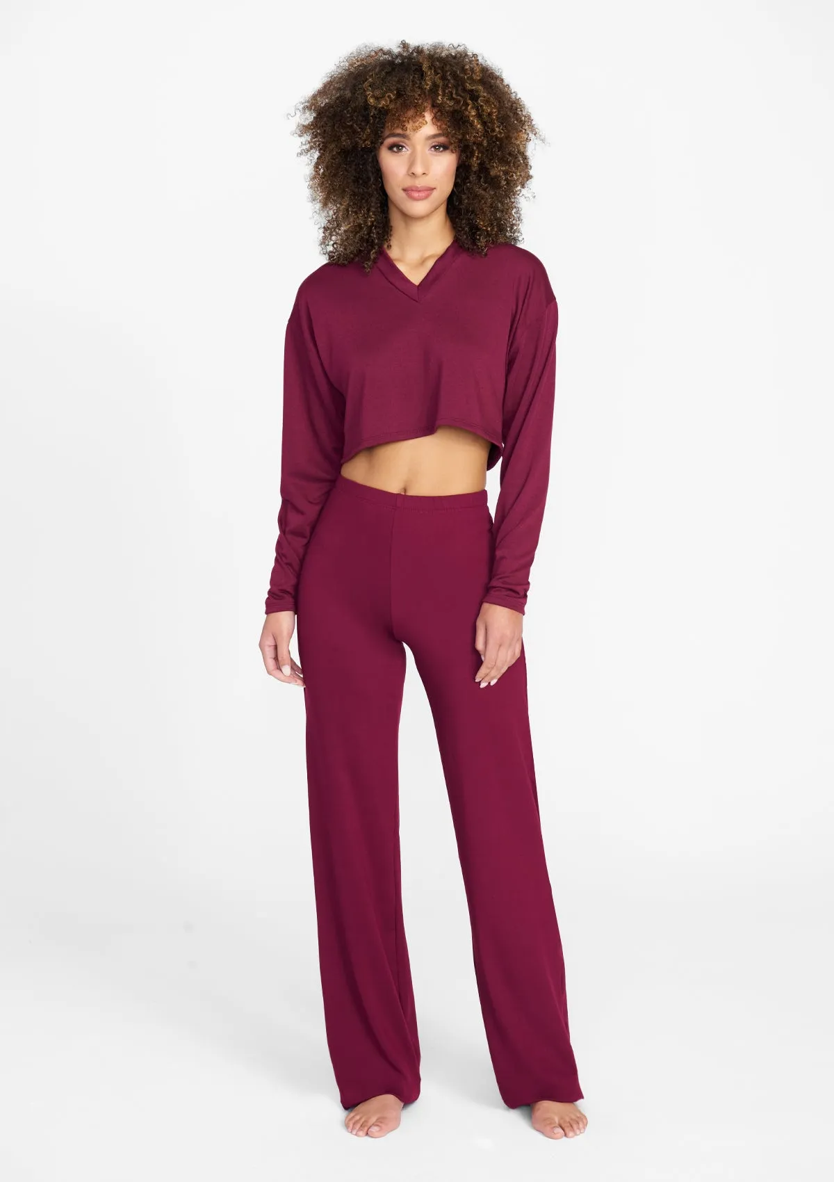 Tall Cropped Sleepwear Top