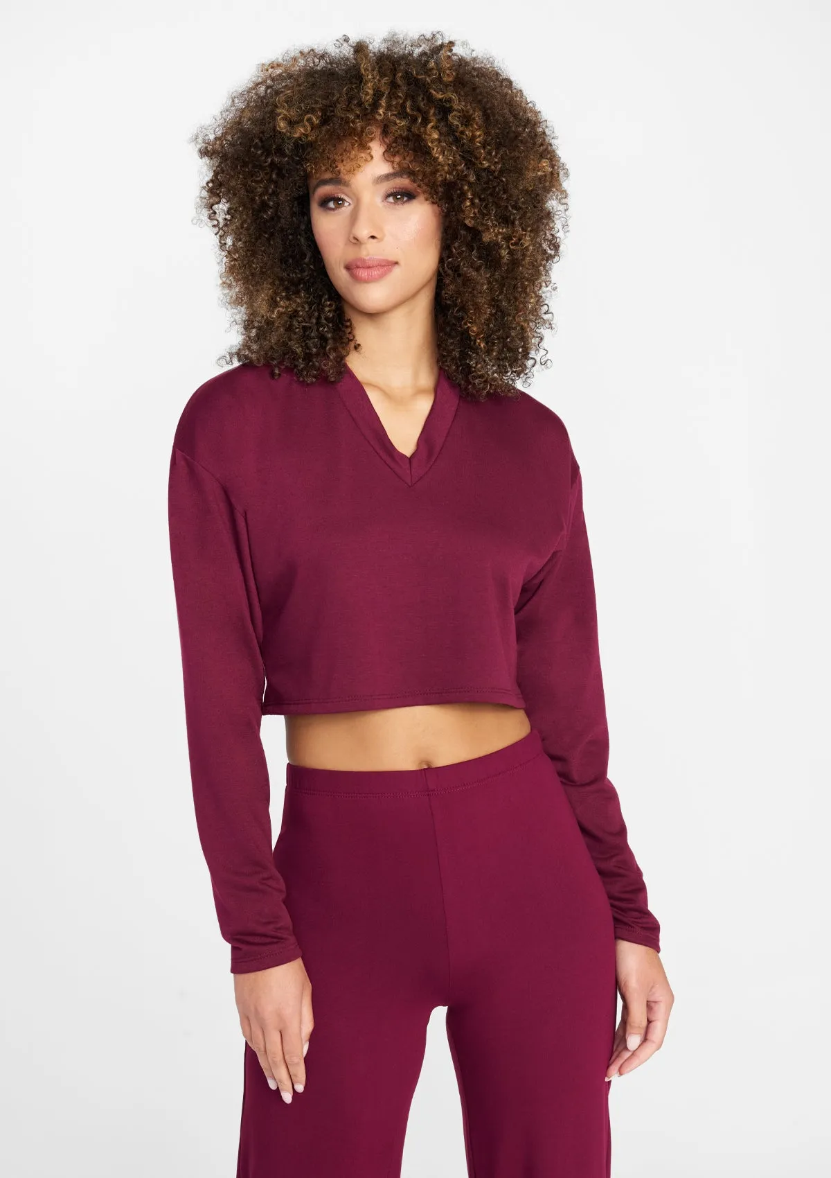 Tall Cropped Sleepwear Top