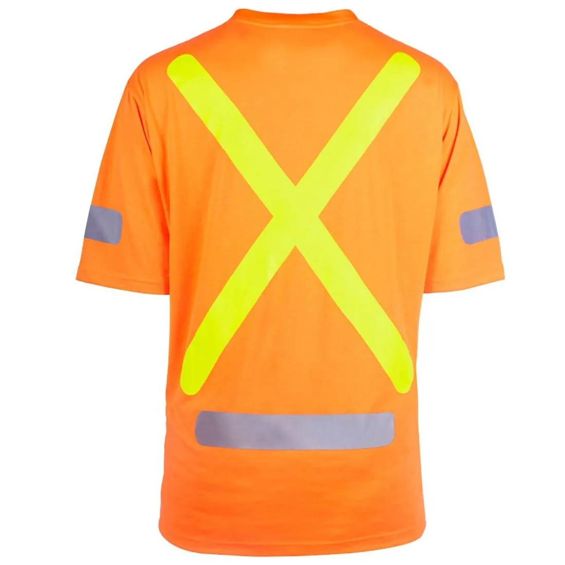 Terra Hi-Vis Short Sleeve Cotton Work Shirt 116619 - Orange