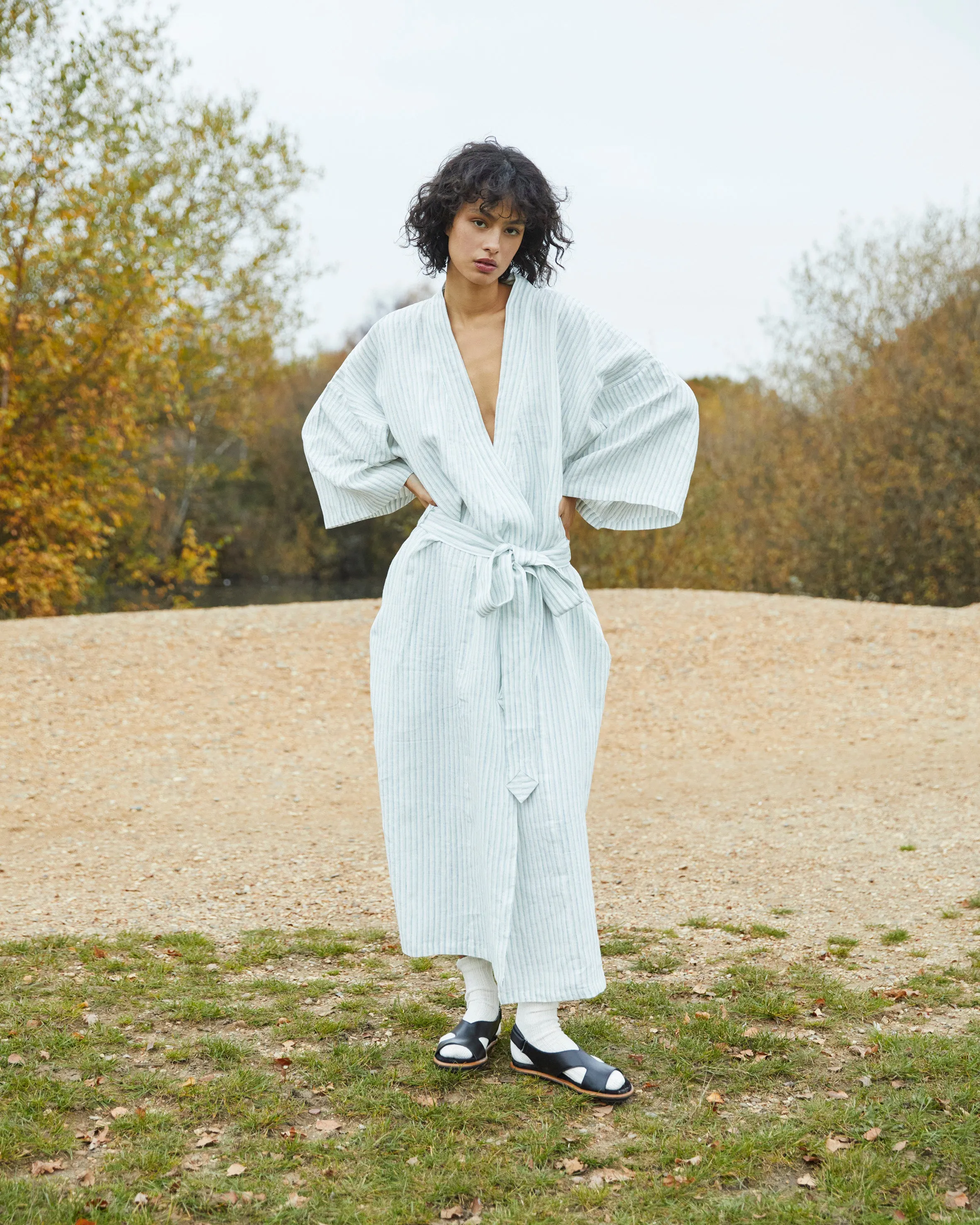 the 02 robe - river stripe