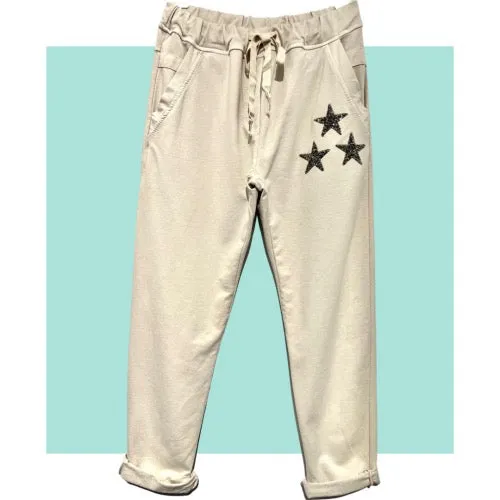 Triple Star Joggers - Stone