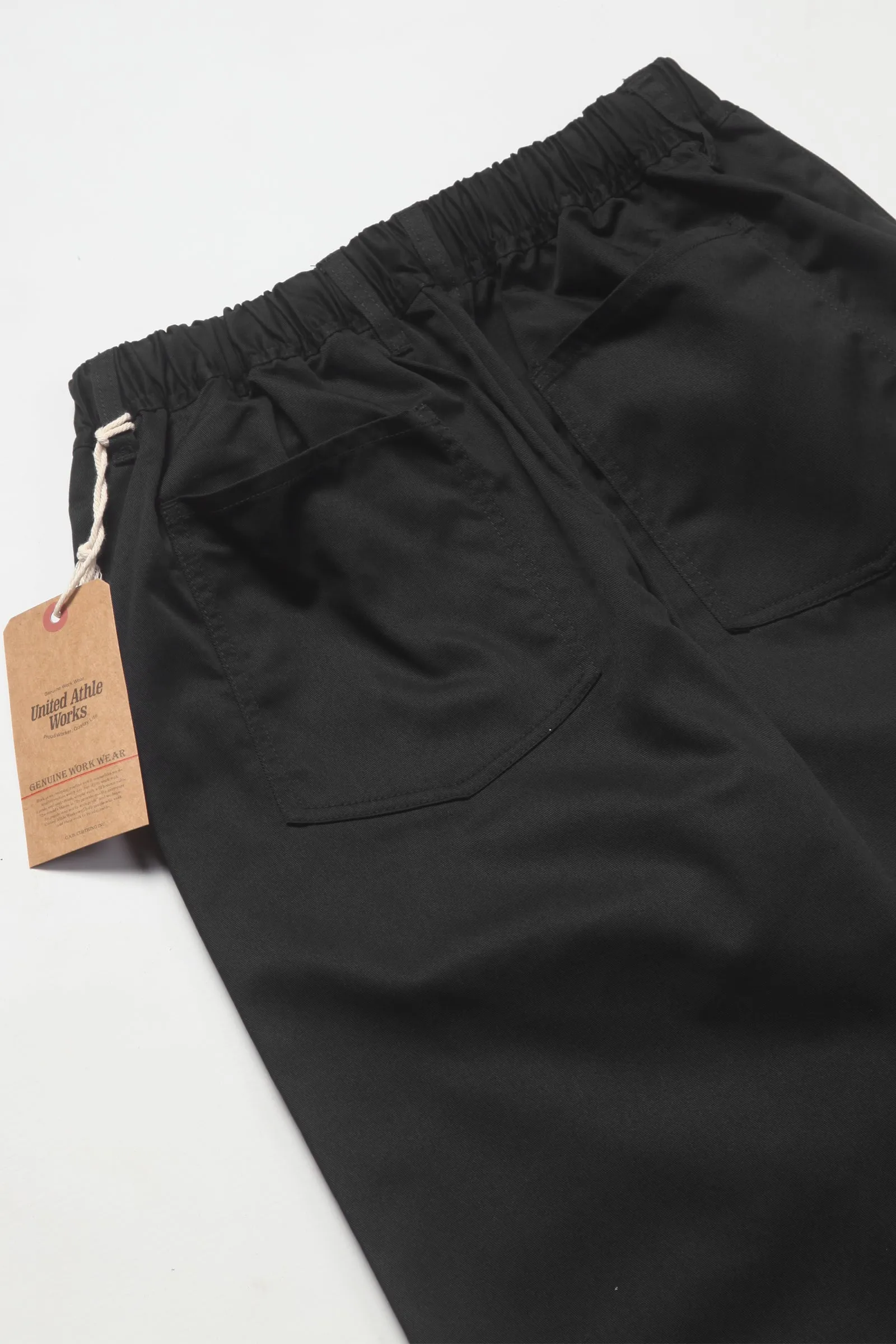 United Athle Works 7475 Comfort Fit Easy Pants - Black