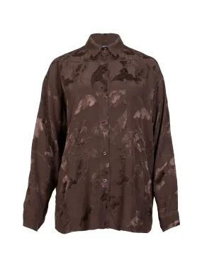 VAVA shirt - Dark Brown