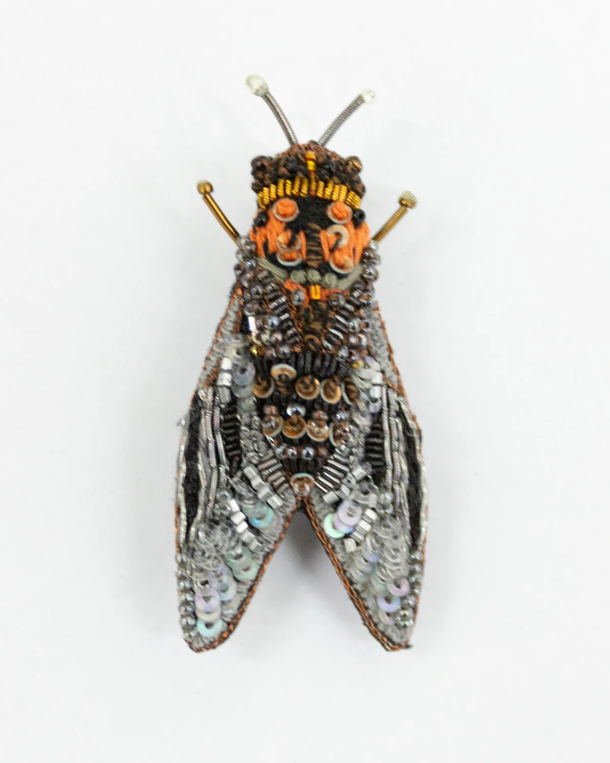 vineyard cicada brooch