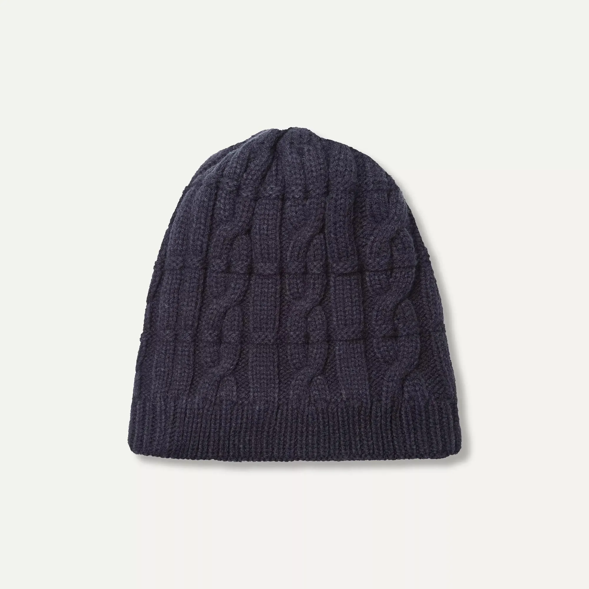 Waterproof Cold Weather Cable Knit Beanie Hat