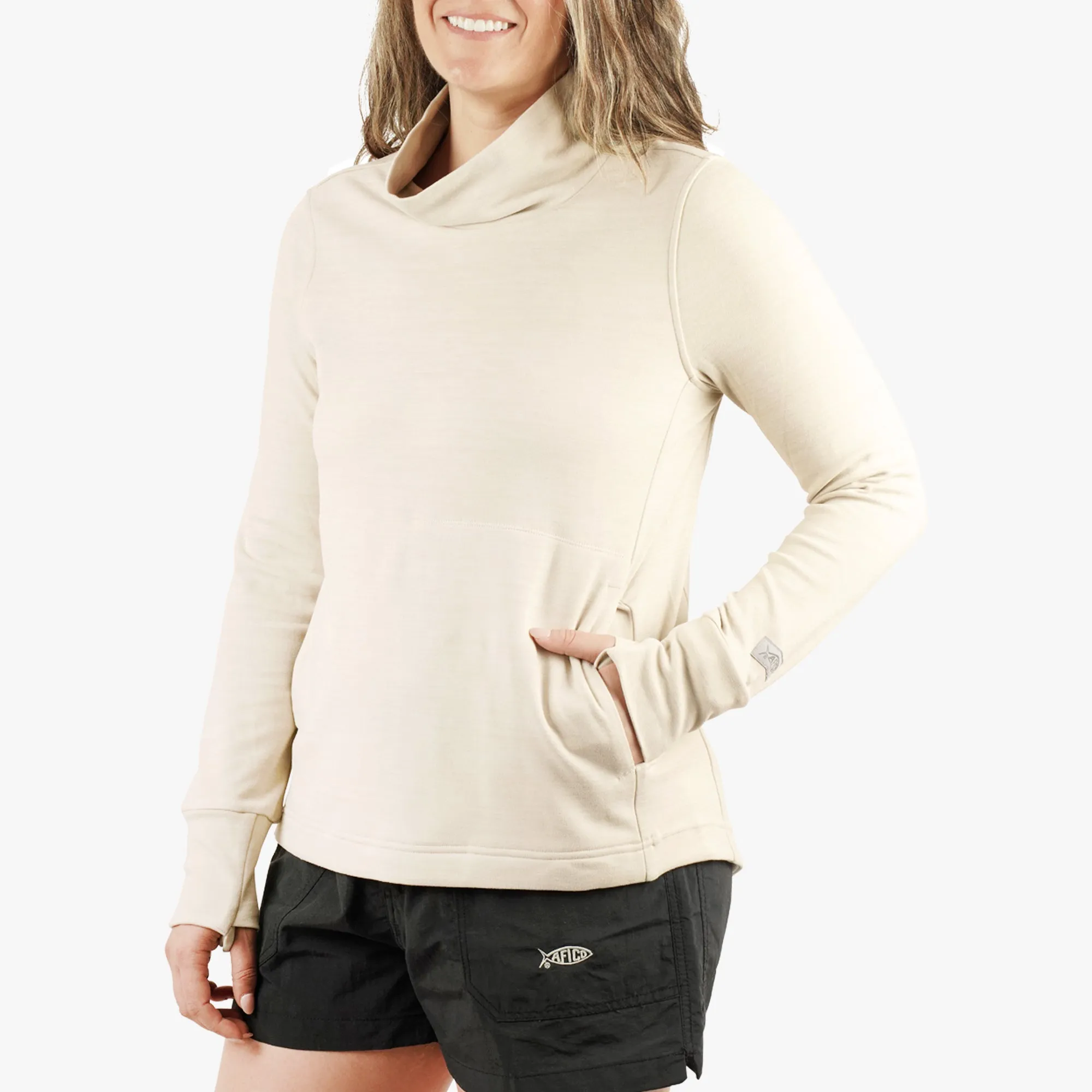 Women's Coastal Layer Funnel Neck Pullover