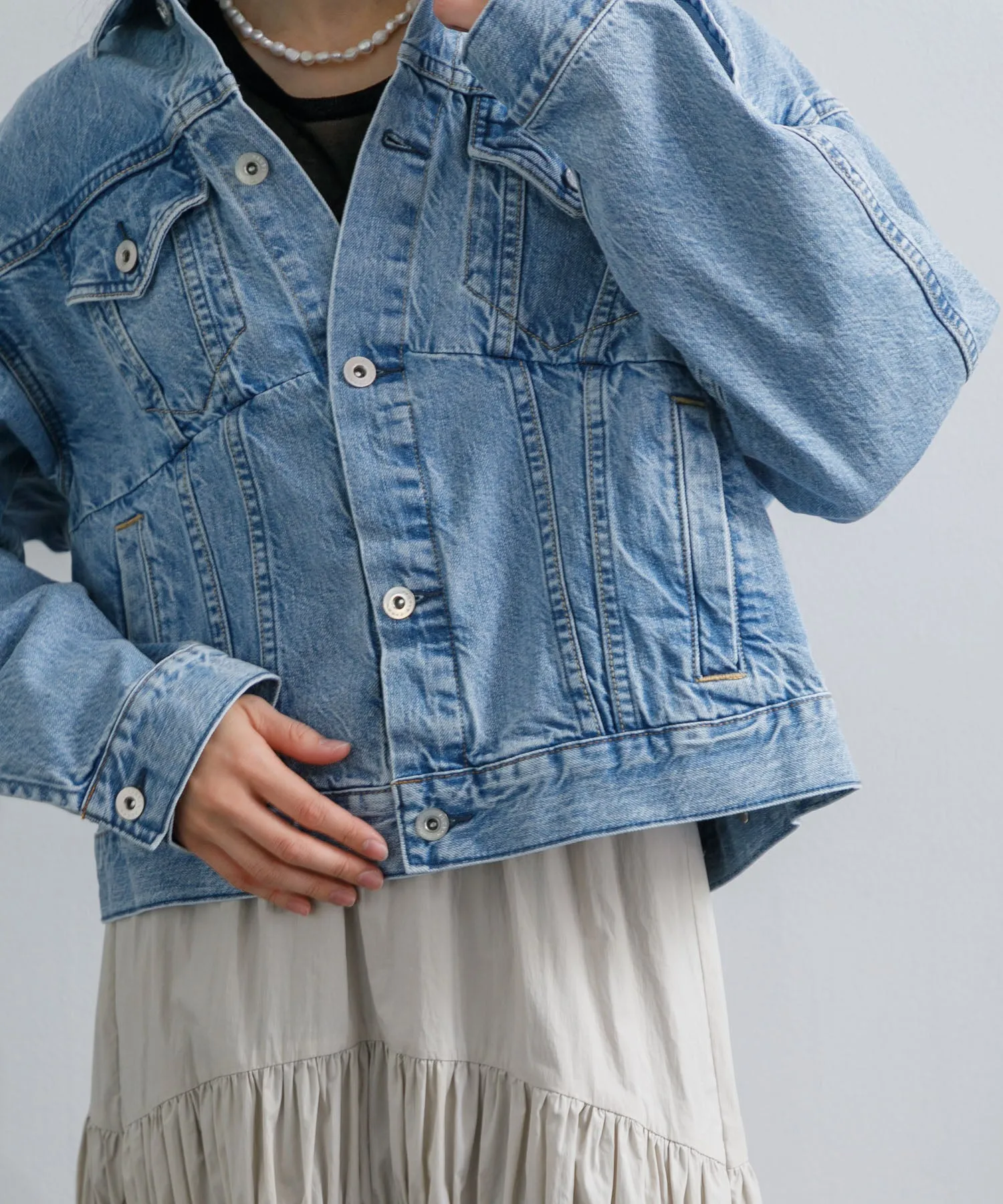 【WOMEN】upper hights THE REMAKE JACKET